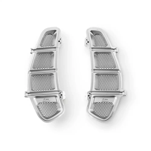 Kratki wlotu powietrza srebrny