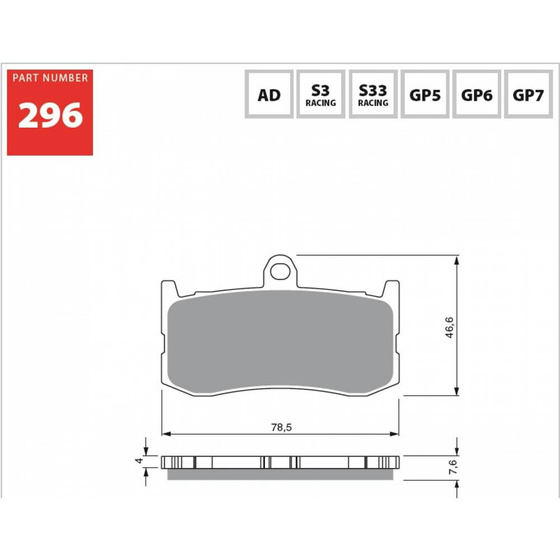 GOLDFREN KLOCKI 296 S3 CUT