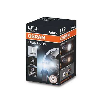 Żarówka LED P13W Ledriving (karton, 1 szt., 12V, biała chłodna, 1,8W, rodzaj gniazda: PG18.5D-1 brak homologacji - nie nadaje się do użytku na drogach publicznych)