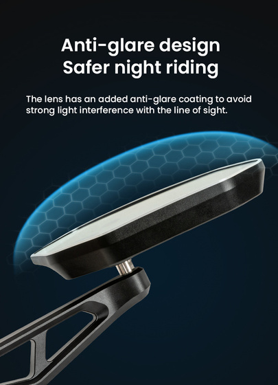 LOBOO Składane lusterka wsteczne czarne (para) (10.1.11001.011.11)