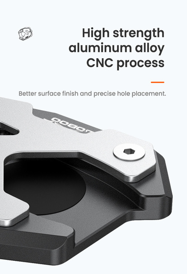 LOBOO Nakładka na stopkę boczną do SUZUKI V-Strom 1050/XT, V-Strom 1000/XT, SUZUKI GSX-S 1000F, SUZUKI GSX-S 750, SUZUKI GSR 750