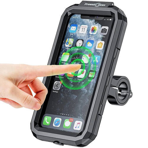 FreedConn Waterproof Motorcycle Phone Holder with Vibration Damper MH33-L