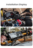 LOBOO Uchwyt na telefon PH02S (z modułem ładowania, 13mm) (10.3.08002.130.11)