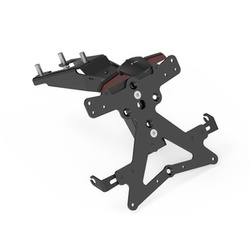 Fox license plate support kit