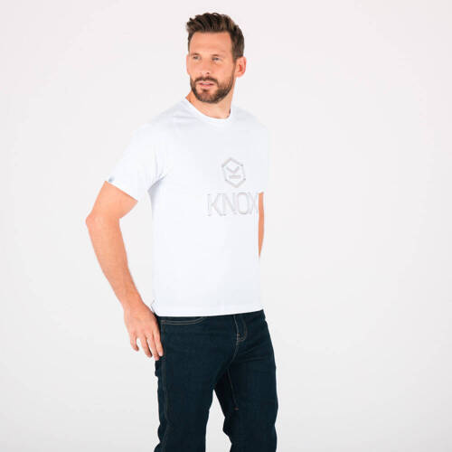 White Embriodery Tee