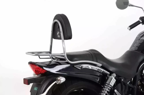 Hyosung GV 650 i Aquilia (2006-2011) sissybar with rack