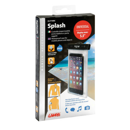 P15002 Splash, waterproof case for mobile phones