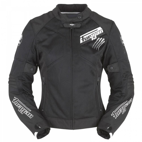 FURYGAN KURTKA PANTHA LADY VENTED BLACK-WHITE ROZMIAR L