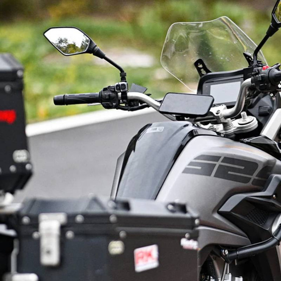 QUICK LAUNCH uchwyt na kierownicę z regulacją i amortyzacją Outplorer QM02