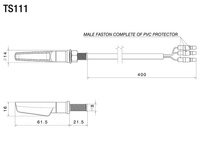 Kierunkowskazy Corsa L złoty