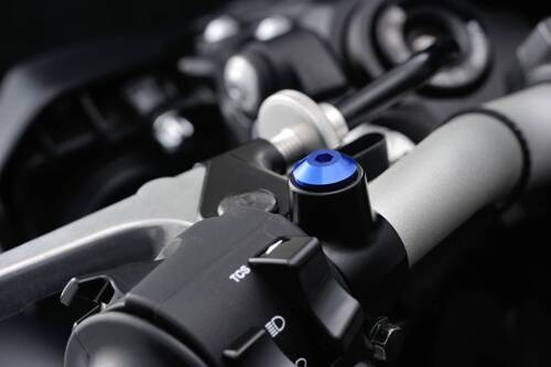 MIRROR PLUG M10-P1.25/RHS BLUE