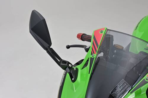 D-MIRROR-12,DIAMO/ROD (R)ABS HOUSING+ALU.STEM