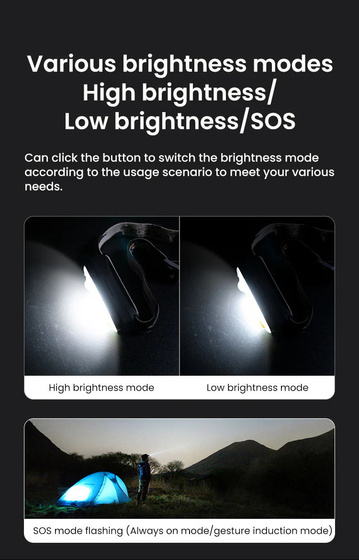 LOBOO Lampka sportowa z uchwytem na bagaż PIKE (01.1.05002.002.01)