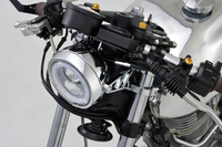 LED HEADLIGHT"CAPSULE120" SIDE-MOUNT, CHROME