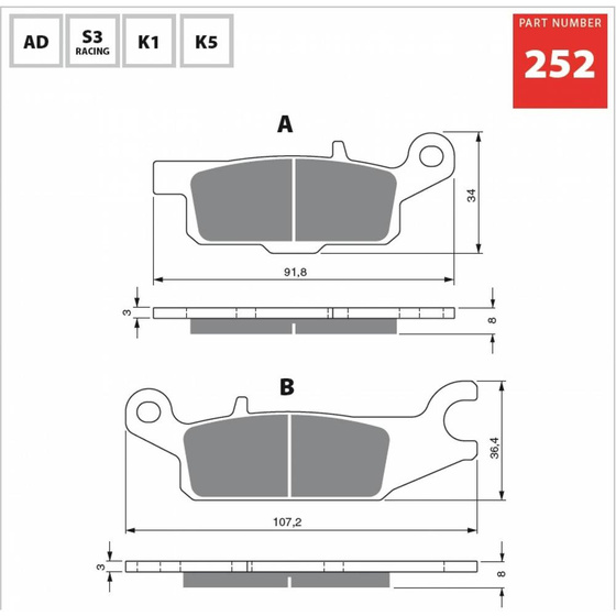 GOLDFREN KLOCKI 252 AD