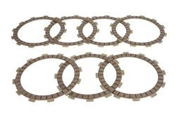 Komplet tarcz ciernych sprzęgła HONDA CR, FMX, FX, NX, SLR, XL, XR 250-650 1983-