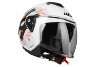 Kask Motocyklowy LAZER JH7 HASHTAG (kol. Jasny - Połysk) rozm. S