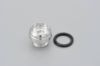 OIL FILLER CAP BULLET M20XP2.5/SILVER