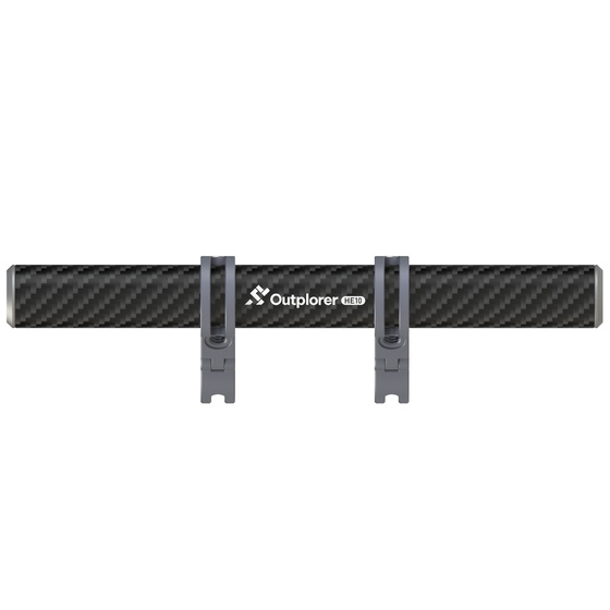 Karbonowe przedłużenie kierownicy do montażu akcesoriów Outplorer HE10