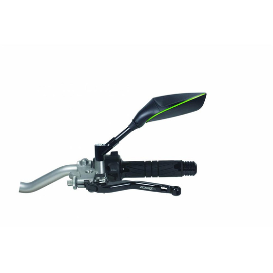 CHAFT LUSTERKO RANDY CZARNE/ZIELONE 10MM PRAWE