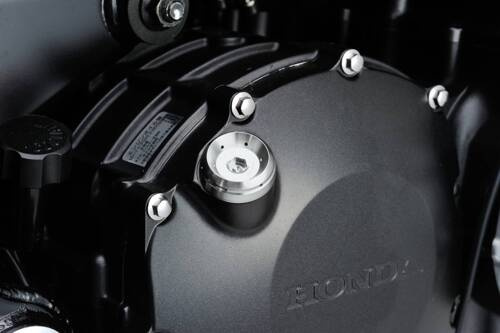 OIL FILLER CAP BULLET M24XP3.0/SILVER