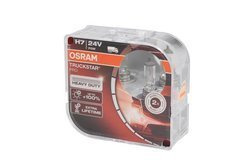 Żarówka (Zestaw 2szt.) H7 24V 70W PX26D do 100% większa jasność, do 2 razy dłuższa żywotność Truckstar Pro Plus 100%