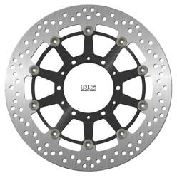 NG TARCZA HAMULCOWA PRZÓD SUZUKI DL 650 V-STROM ABS / XT ABS '20-22, DL 1000 V-STROM ABS / XT ABS / ADVENTURE ABS '20, DL 1050 V-STROM ABS / XT ABS / XT EXPLORER ABS '20-22 (310x121,50x5MM) (5X10,25MM) PŁYWAJĄCA (ŚRODEK ALUMINIOWY)