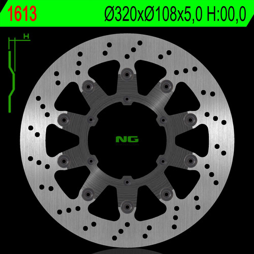 NG TARCZA HAMULCOWA PRZÓD GAS GAS 125/250/400/515 SM CCM 230/450/600/644/710 (PŁYWAJĄCA)