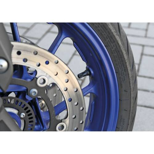 02488 Abs tyre valve caps, 5 pcs set