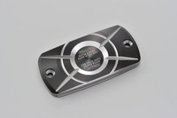 Prostokątna pokrywa zbiorniczka płynu hamulcowego HONDA (A) srebrny