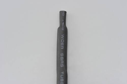 heat shrink tube, dia.6.4mm, black, 3M