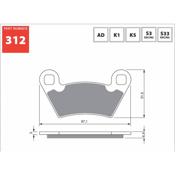 GOLDFREN KLOCKI 312 K1