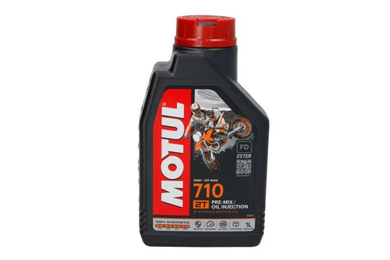 Olej do silników 2T 2T MOTUL 710 1l TC JASO FD Syntetyczny estrowy