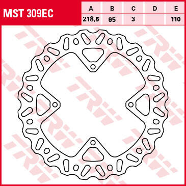 TRW LUCAS FRONT BRAKE DISC KTM SX 85 03-11