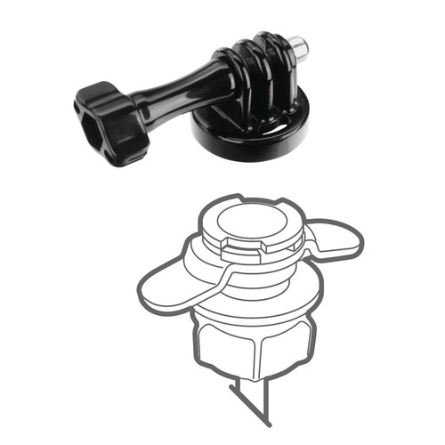 90455 Opti Action Cam, action cam fixing base