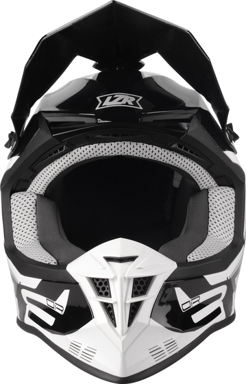 Kask Motocyklowy LAZER OR3 PP3 (kol. Czarny - Biały) rozm. 2XL