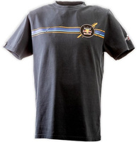 KINI Red Bull Stripes Tee Anthrazit