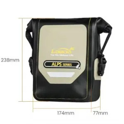 LOBOO Wodoodporna torba 5L biało-czarna