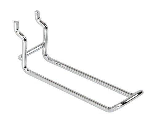 99030 Podwójny chromowany hak - 10 cm