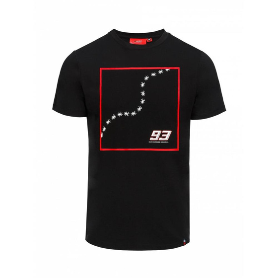 GP T-SHIRT MARQUEZ ANT ROW BLACK ROZMIAR S