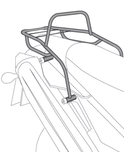 Yamaha XT 660 R/X (2004-2006) topcase carrier