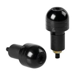 90638 Uniwersalne ciężarki kierownicy 17/23 mm - czarny