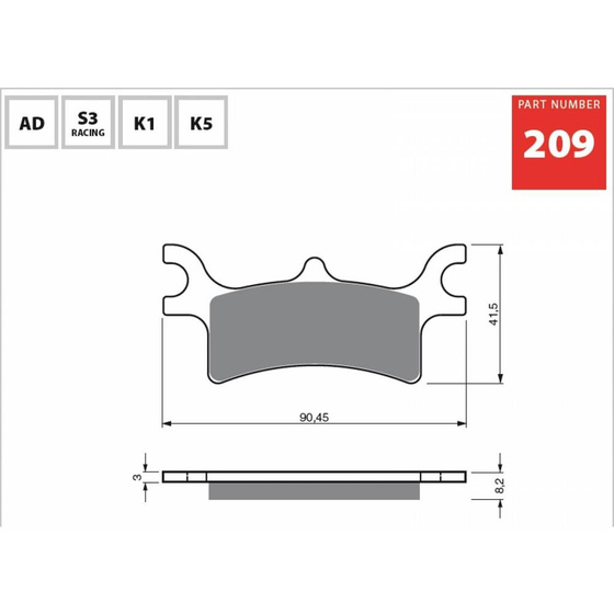 GOLDFREN KLOCKI 209 K1
