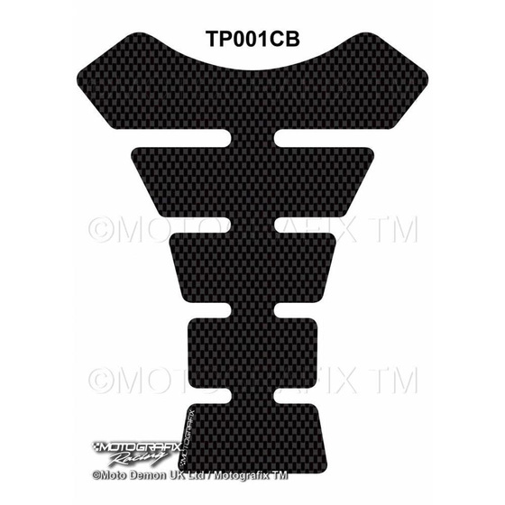MOTOGRAFIX TANKPAD UNIVERSAL CARBON TP001CB