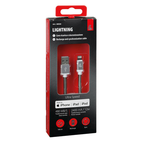 38890 Cable Usb > Lightning - 100 cm - White