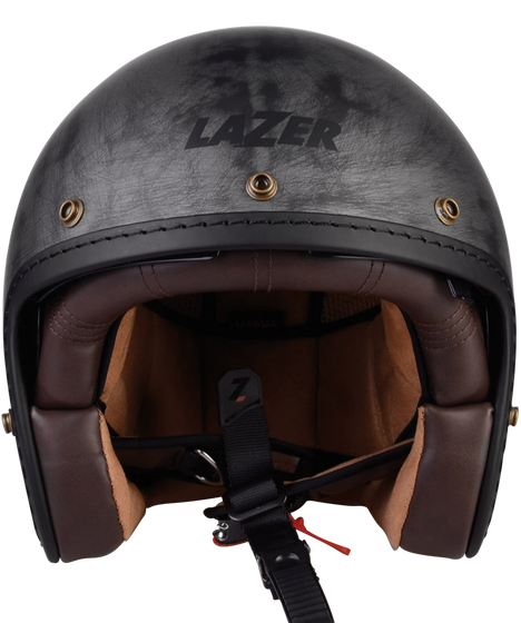 Kask Motocyklowy LAZER MAMBO EVO Cafe racer (kol. Alu Brushed - Matowy) rozm. L