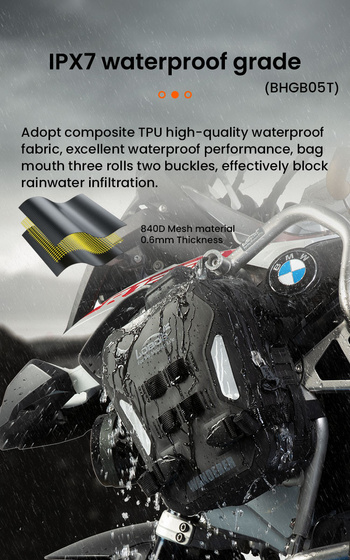 LOBOO WANDERER Nadmuchiwane wodoodporne torby boczne 6L (para) (10.4.14003.001.01)