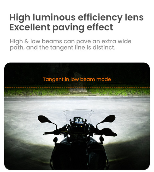 LOBOO L7 światło drogowe i mijania pomocnicze (10.1.01207.001.01)