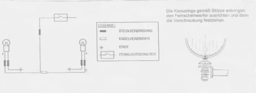 Honda VT 600 C (1988-2000) twin light kit