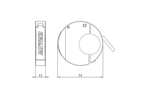 80967 SLIM-MOUNT USB "TYPE-C" CHARGER 1PORT